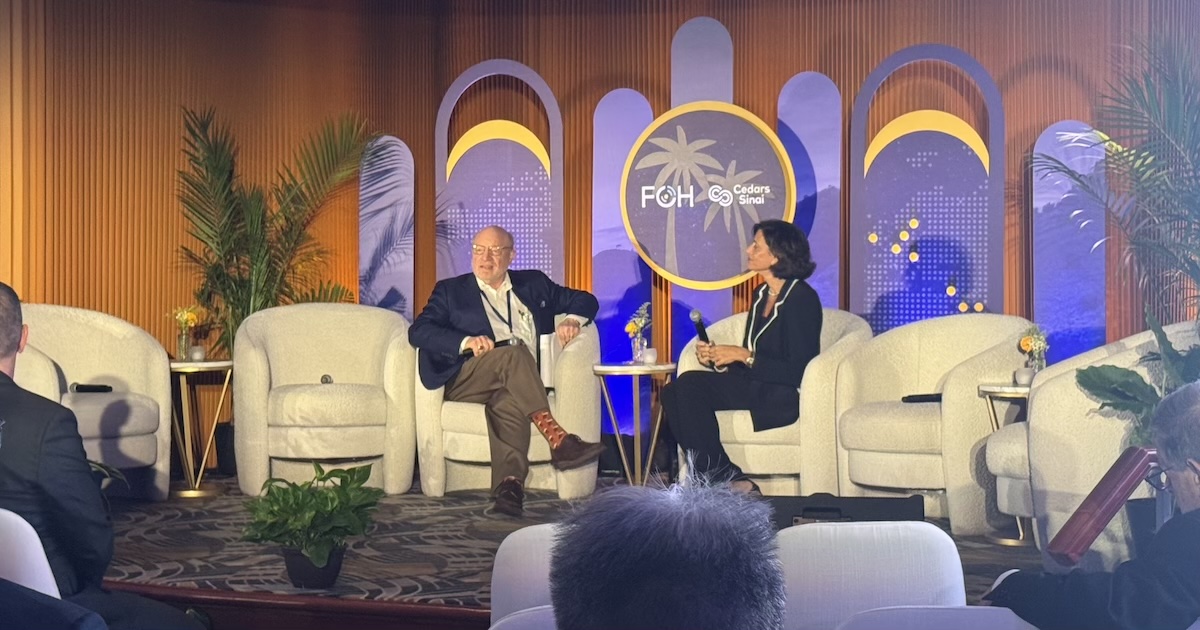 Rochelle Walensky, former director of the CDC, and Chip Kahn, Future of Health co-chairman and president and CEO of the Federation of American Hospitals