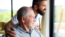 Healthcare professional comforting patient Healthcare professional comforting patient