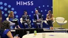 Moderator Julie Rish with Edward Lee, Josh Wymer and Andrea Marks. Moderator Julie Rish with Edward Lee, Josh Wymer and Andrea Marks.