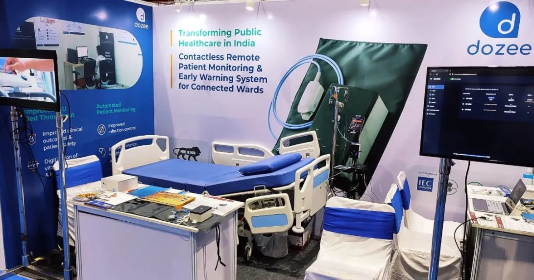 
  Dozee AI-powered connected bed platform
