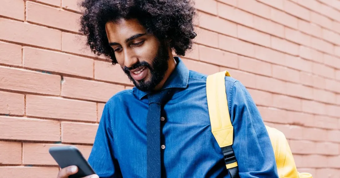 Person on cell phone